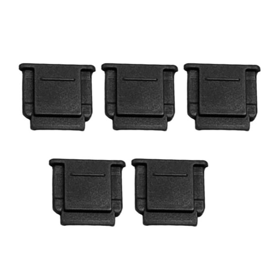 Necvior 5pcs/set 5Pcs Hot Shoe Cover Caps for ZV1M2 ZV1F/E10 A6000 A7M4/A7M3 A7RM4