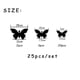 thumbnail image 4 of Pegatinas de Pared de Mariposa JAMW 25 Piezas Decoración para Sala de Estar, 4 of 4
