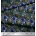 thumbnail image 3 of Soimoi Green Rayon Fabric Scared Geometric Galaxy Fabric Prints By Yard 42 Inch Wide, 3 of 3