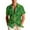 Green#3, variant on VBTAPA St Patricks Day Hawaiian Shirts for Men Irish Green Clover Button Down Shirt Novelty Holiday Shirt Sleeve Shirts Green XXXL