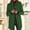 06-Dark Green, variant on Women's Stand Collar Single Breasted Wool Blend Coat, Mid-Length Long Sleeve Casual Overcoat with Pockets for Fall Winter 11-Purple XXL