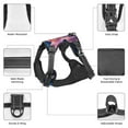 thumbnail image 3 of Naloa Oil Painting Colorful Hamster Pet Harness Vest with Traction Rope, Adjustable No-Choke Dog Vest for Outdoor, Walking - Large, 3 of 4