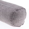 thumbnail image 3 of Neck Roll Pillow Round Cervical Support Spine Pillow Gray, 3 of 7