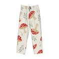 thumbnail image 4 of Haiem Cartoon Flat Mushrooms Men's Pajama Pants Ultra Lightweight Pjs Bottoms Sleepwear Bottom Pants with Pocket Drawstring-X-Large, 4 of 9