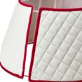 thumbnail image 6 of Quilted Christmas Tree Stand Band, Ivory, 22", by Holiday Time, 6 of 8