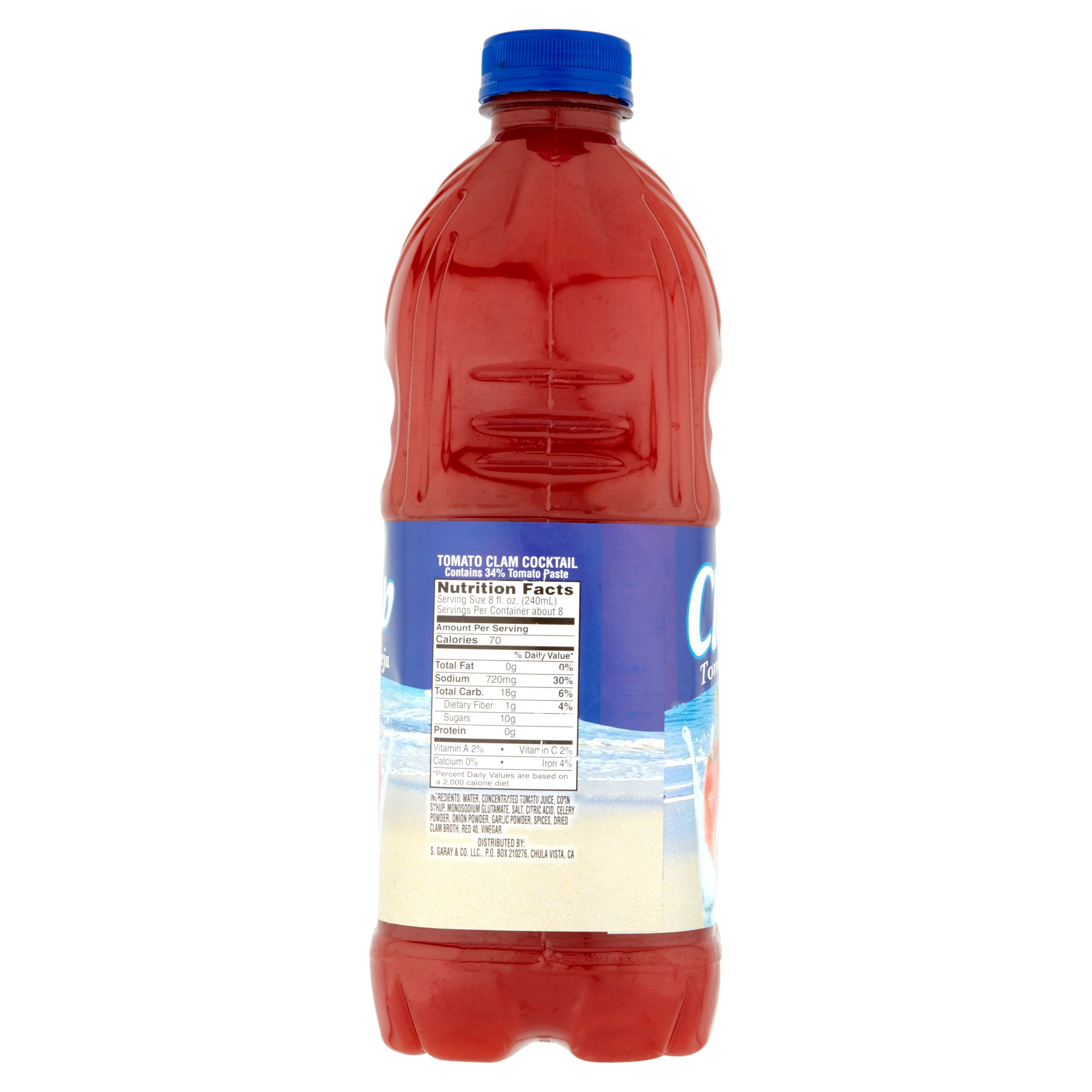 (2 pack) Clam Club Cocktail 64 Fl Oz