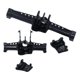 thumbnail image 5 of Carcasa de eje delantero y trasero RC para actualización de accesorios para vehículos a escala 1:18 Negro, 5 of 7