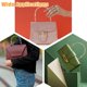 thumbnail image 5 of 4 asas de repuesto para bolsos de mano de 10 x 12 cm (4 x 4,6 pulgadas), con cierre superior y asa semicircular con estampado floral. Asa vintage de hierro para bolso., 5 of 7