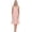 A-Pink1399, variant on XIAOCHA Women Solid Nightgown Spaghetti Strap Midi Dress Sleepwear