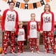 thumbnail image 2 of 2023 New Christmas Mother Father Kids Matching Pajamas Set Baby Dog Romper Letter Print Casual Soft Clothes Family Look Outfits, 2 of 3