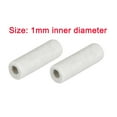 thumbnail image 5 of Uxcell 1mm Dia Ceramic Insulation Tube Single Bore Alumina Porcelain Pipe 50 Pcs, 5 of 5