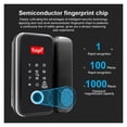 thumbnail image 4 of Door Lock, Electronic Finrprint Recognition Smart Lock Tuya APP / IC Card Biometric Unlock For S Door Lock Wooden Door ,Easy to Install, 4 of 7