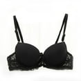 thumbnail image 4 of Everyday Women Lace Bra Push Up Bras Breast Underwear Solid Adjusted-Straps Bra For Girl, 4 of 6