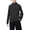 Black, variant on Boys Girls Half Zip Pullover Sweatshirt Athletic Sport Henley Shirt Lightweight Long Raglan Sleeve Top Running Gym Activewear