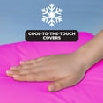 thumbnail image 4 of Fun Pillow Cool-to-the-Touch Cover, Standard / Queen, Party Pink, 2 Pack (COVERS ONLY, PILLOWS NOT INCLUDED), 4 of 6