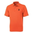 thumbnail image 2 of Men's Cutter & Buck  Orange Detroit Tigers Virtue Eco Pique Recycled Polo, 2 of 3