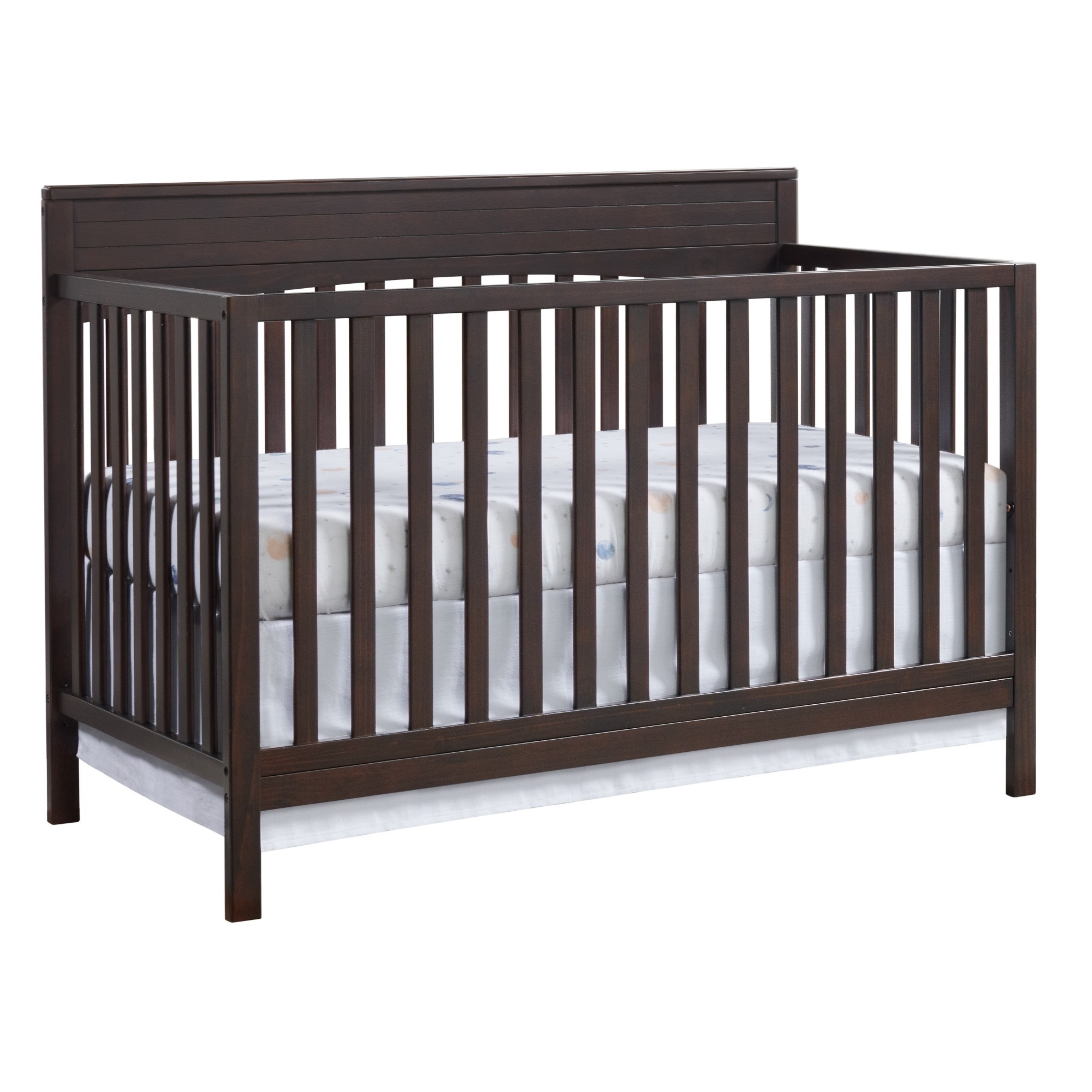 Oxford Baby Harper 4-in-1 Convertible Crib, Espresso Brown, GREENGUARD Gold Certified, Wooden Crib - image 5 of 11