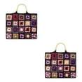 thumbnail image 3 of mmirethe Cotton Stylish And Functional Shoulder Bag Must-Have Accessory For Any Occasion Shoulder Bags black 2Set, 3 of 6