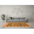 thumbnail image 3 of Ahgly Company Indoor Square Oriental Orange Traditional Area Rugs, 3' Square, 3 of 4