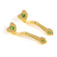 thumbnail image 4 of Chinese Amulet Crafts Golden Auspicious Ruyi gifts Home Furnishing Feng Shui Power Scepter Decoration Ornaments Good Fortune, 4 of 5