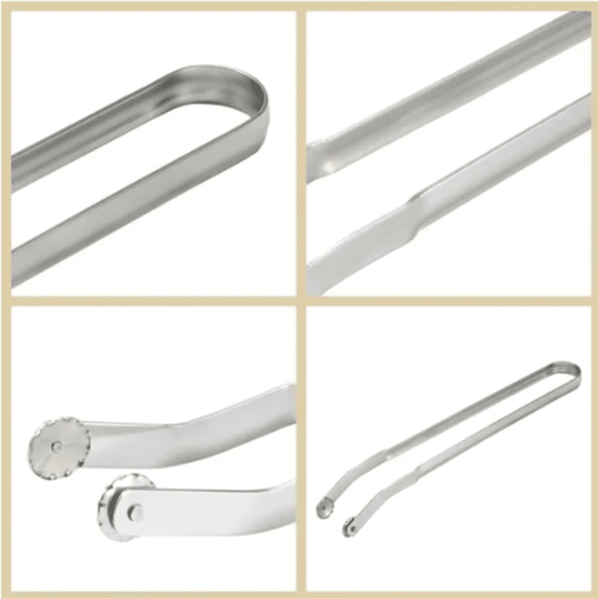 BBQ Sausage Turning Tongs,Sausage Grill Tongs Stainless Steel with... BBQ Sausage Turning Tongs,Sausage Grill Tongs Stainless Steel with...