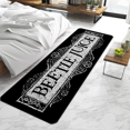 thumbnail image 3 of Tim Burton b-beetlejugos Felpudo de entrada, alfombra antideslizante lavable para cocina, sala de estar, pasillo, alfombras de puerta, Baño, 3 of 5