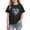 Black, variant on Yeaiivve Short Sleeve Tops for Girls Valentines Day Love Heart Graphic Tees Crewneck Casual Cotton T-Shirts Comfy Loose Pullover Tshirt Black 150