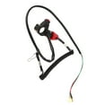 thumbnail image 1 of Interruptor de Parada de Motor, Correa de Cable de RetroCeso Impermeable, 12V, Apto Para Vehículos Todo Terreno, Motocicletas, Cortacésped, Barcos, Soporte para Manillar, 1 of 7