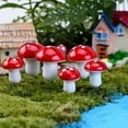 thumbnail image 6 of Steadline60-Piece Foam Mushroom Decorative Props Set 3.9x3.9 Inches Colorful Garden Ornaments for Flower Arrangements DIY Crafts and Party Decorations, 6 of 7