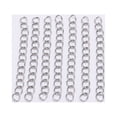 thumbnail image 4 of EeaseMX 100 cadenas extensoras de acero inoxidable para hacer tú mismo, accesorios para hacer joyas, collares y pulseras (7 cm), 4 of 8