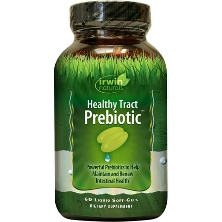 Irwin Naturals Healthy Tract Prebiotic, 60 ct