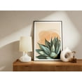 thumbnail image 2 of Agave Plant Poster Minimalist Art Print Botanical Wall Art Home Decor Abstract Green Leaf Art - Poster Unframed, 2 of 3