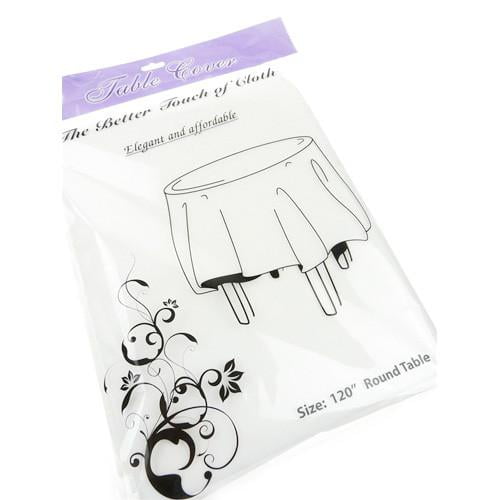Paper Thin Cloth Table Covers Round 120 Inch White Com Paper Thin Cloth Table Covers Round, White Round Paper Table Covers