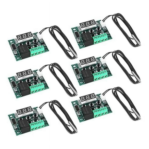 W1209 DC 12 V LED Digital Thermostat Temperature Controller,-50-110°C Temp Control Switch Module Board with Sensor Probe