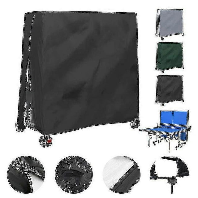 Outdoor Waterproof And Dustproof Table Tennis Table Cover Table Tennis Table Cover 165x70x185cm Szkyd A