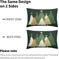 thumbnail image 4 of Christmas Pillow Covers 18X18 Set of 2, Red Xmas Tree Winter Decorative Throw Pillowcases Holiday Outdoor Farmhouse Seasonal Cushion Cases Couch Sofa Bed Decor, 4 of 6