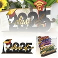 thumbnail image 3 of Class of 2025 Graduation Wooden Tabletop Decor, Rustic Centerpiece for Graduation Parties, Congrats Grad Sign, for Graduation Season and Back-to-School Celebrations, 3 of 7
