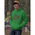 thumbnail image 2 of Hand Drawn Graffiti Hoodie Men -Image by Shutterstock, Male 3X-Large, 2 of 4