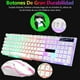 thumbnail image 4 of Kit Teclado Mouse Gamer Petukita Box Rgb Alambrico Led Multimedia Blanco Tecnología anti-ghosting, 4 of 5