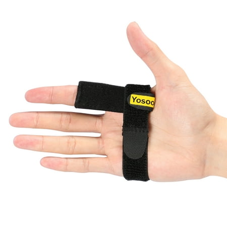 WALFRONT Finger Splint Trigger, Home Remedy Trigger Finger Splint Finger Treatment Splint with Extra Hook&Loop (Best Remedy For Arthritis In Fingers)
