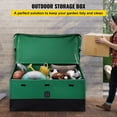 thumbnail image 2 of Large 100-Gallon Waterproof Deck Storage Box, PE Outdoor Patio Box with Tarpaulin Lid – Weather-Resistant, 2 of 6