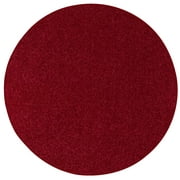 Home Queen Kids Favourite Area Rugs Burgundy - 2' Round