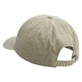thumbnail image 3 of Capricorn Astrology Embroidered Big Size Washed Pigment Dyed Cap - Khaki XL-3XL, 3 of 5