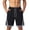 A Black, variant on Camo Shorts Men Men's Basketball Shorts Summer Thin Breathable Loose Sports Pants -Dry Casual Solid Color Shorts Black Xl