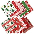 thumbnail image 3 of Christmas Scrapbook Paper, Xmas Scrapbooking Paper Set, 12 Sheets 6x6 Inch Single-Sided Christmas Theme Scrapbooking Paper for Card Making, DIY Crafts, Sturdy Non-Fading Paper Sheets, 3 of 8
