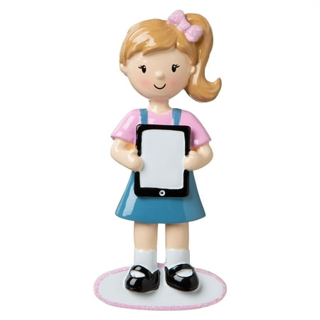 Pics About Christmas Boy with IPad (I have a pic) Personalized Christmas Tree Ornament DO-IT-YOURSELF ()