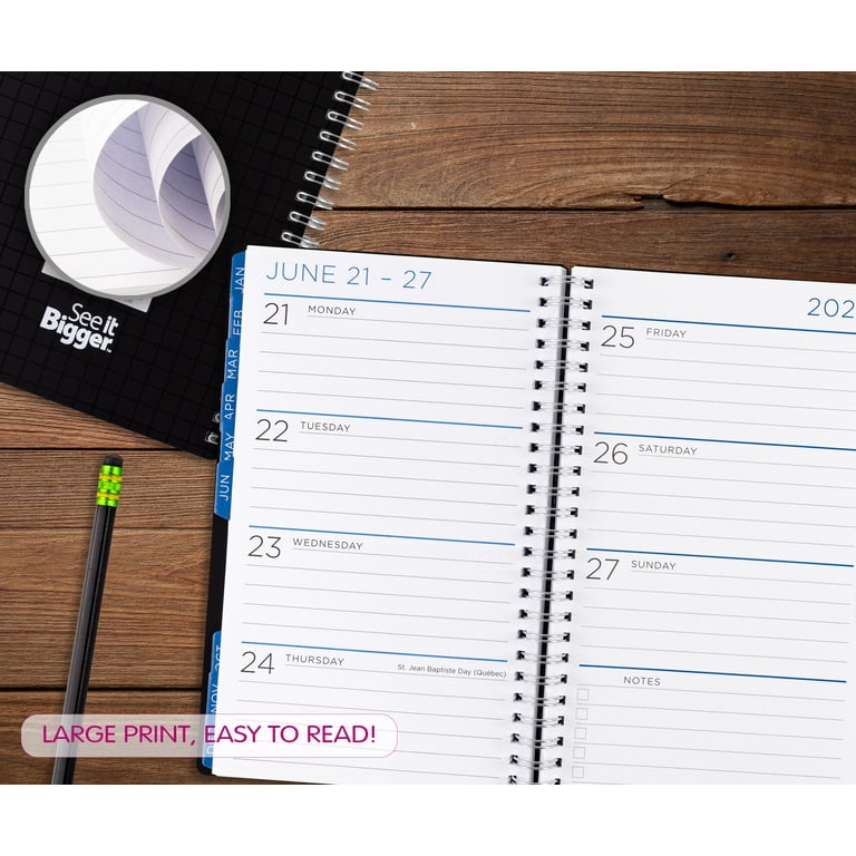 See It Bigger 15-Month Planner, 5.5x8.75 Inches photo 6