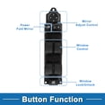 thumbnail image 3 of Interruptor de ventana eléctrica Unique Bargains No.GS1E66350 para el lado del conductor delantero del Mazda 6 2007-2013 en negro, 3 of 7