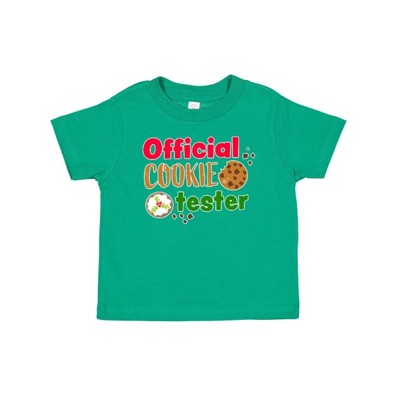 Inktastic Official Cookie Tester Christmas Cookies Boys or Girls Baby T-Shirt