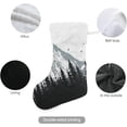 thumbnail image 3 of Coolnut Mountain and Forest Christmas Stockings 2PCS,Big Xmas Stockings Gift Decorations and Party Supplies,Used for Fireplace Decoration Socks Christmas Tree Decoration, 3 of 7
